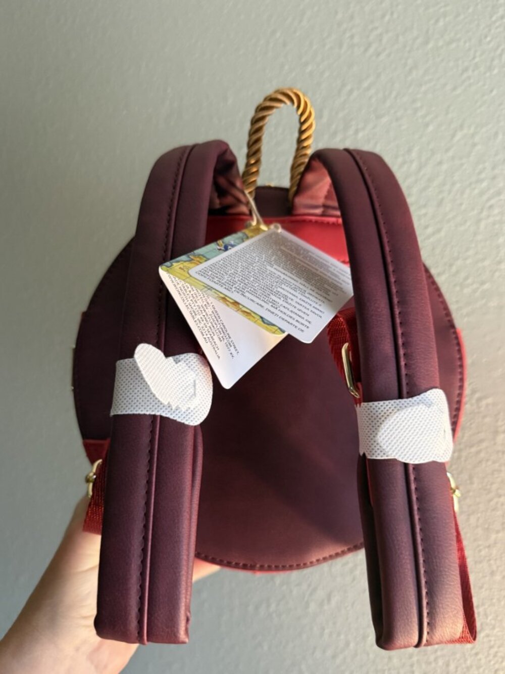 Loungefly One Piece Straw Hat Crew Compass Mini Backpack NWT - Picture 2 of 3